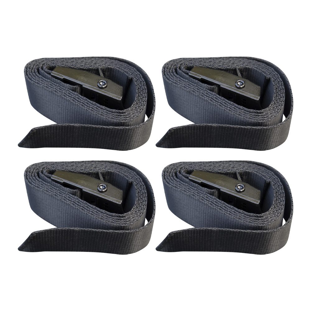 Cam Buckle Strap - 4 Pack